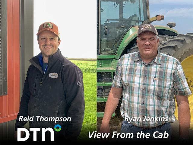 Farmers Reid Thompson of Colfax, Illinois, and Ryan Jenkins, of Jay, Florida, reported on crop conditions and agricultural topics throughout the 2020 growing season as part of DTN&#039;s View From the Cab series. (Photos courtesy of Reid Thompson and Ryan Jenkins)