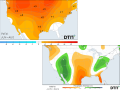 The forecast from DTN is still calling for an overall hot and dry summer. (DTN graphics)