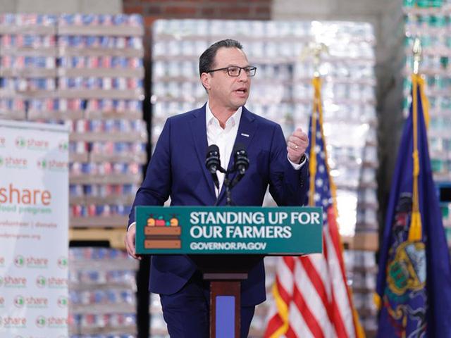 Pennsylvania Gov. Josh Shapiro announced Wednesday his state is suing USDA for canceling the state&#039;s contract under the Local Food Purchasing Agreement (LFPA) program. (photo from Gov. Shapiro&#039;s X account) 