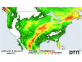 A stalled front, a system moving along it, and tropical moisture will combine to create some heavy rain potential for parts of the Central U.S. over the next several days. (DTN graphic)