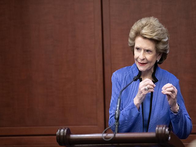 Sen. Debbie Stabenow, D-Mich., chairwoman of the Senate Agriculture Committee, has struggled to get support for a new farm bill and a bill that would regulate cryptocurrencies. (DTN photo by Joel Reichenberger)