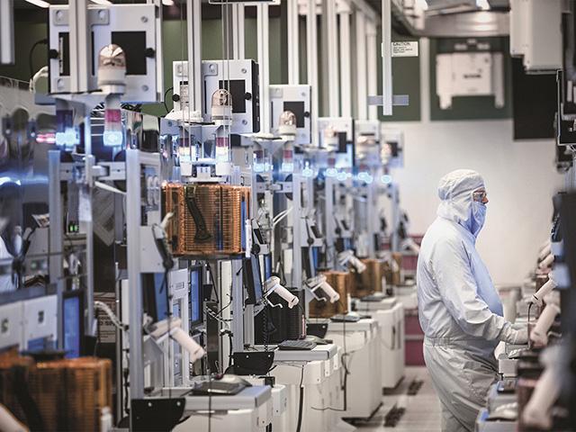 Thanks to massive government subsidies, construction of new factories is booming in the U.S. (Photo courtesy of Intel Corp.)