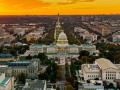 Capitol Hill and the National Mall at sunset. Come Jan. 3, when the 120th Congress begins, both House and Senate chambers will see a 20% turnover from retirements, with a potentially much higher percentage once members see the results of the midterm election. (Getty Images photo by Greggory DiSalvo)