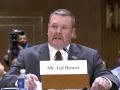 Jed Bower, an Ohio farmer and president of the National Corn Growers Association, testified in a U.S. Senate Agriculture Committee hearing on Tuesday about E15 legislation. Nearly every senator agreed they support E15, yet it's not directly under the committee's jurisdiction. (Photo from video livestream)