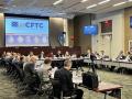 A Commodity Futures Trading Commission advisory committee meeting in 2022 with a full slate of five commissioners attending. Since last year, the CFTC has been operating with just one commissioner. The chairman and ranking member of the House Agriculture Committee are calling on President Trump to nominate a full slate of commissioners. (DTN file photo by Chris Clayton)