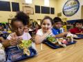 Several groups tied to the Make America Healthy Again (MAHA) movement are pressing USDA to make several changes to the food served at school lunches. The Trump administration will need to adjust the school lunch program to meet the new food pyramid as well. All of that is likely to push up the federal costs of school lunches as well. (photo courtesy of USDA)  