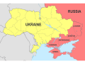 Russia continues to occupy about 10% of Ukraine&#039;s total territory before the war began. U.S. officials told foreign press in a briefing that protecting Ukraine&#039;s grain exports is a key part of the framework being negotiated. (Map courtesy of Wikimedia Commons)