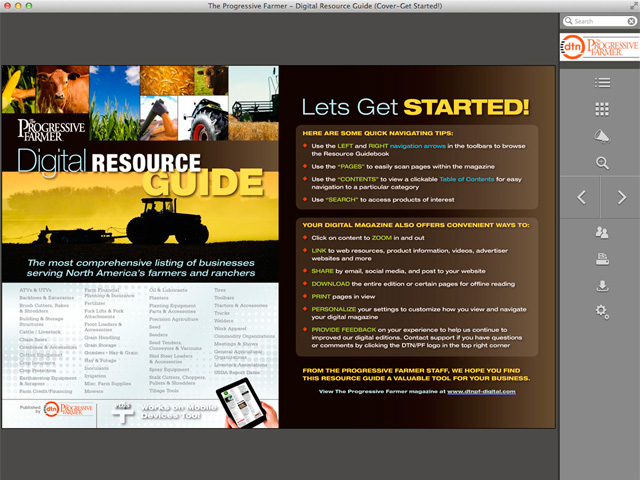 The Progressive Farmer Digital Resource Guide.