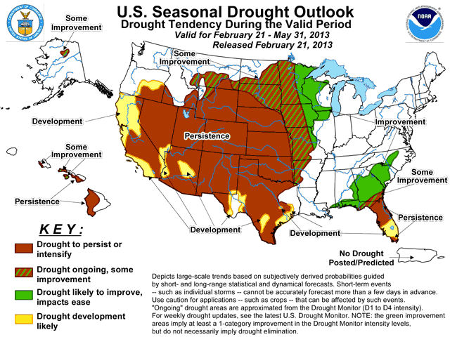(Map courtesty NOAA)