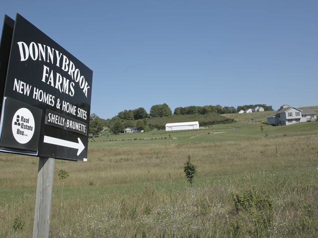 Scenes of development in Michigan. It is one of the areas in the U.S. where farmland preservation has taken on greater importance. (DTN file photo) 