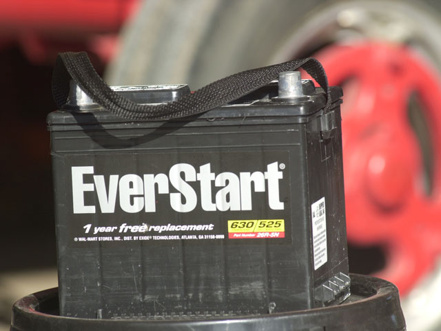 Batteries need special attention in the winter to prevent failures. (DTN/The Progressive Farmer photo by Jim Patrico.)