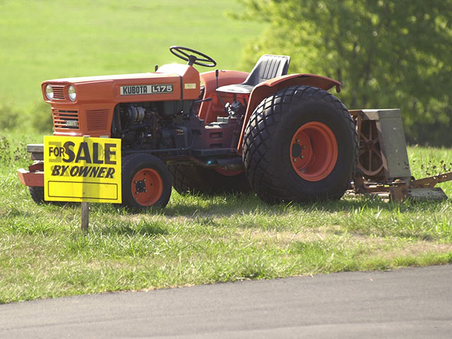 Used farm hot sale machinery
