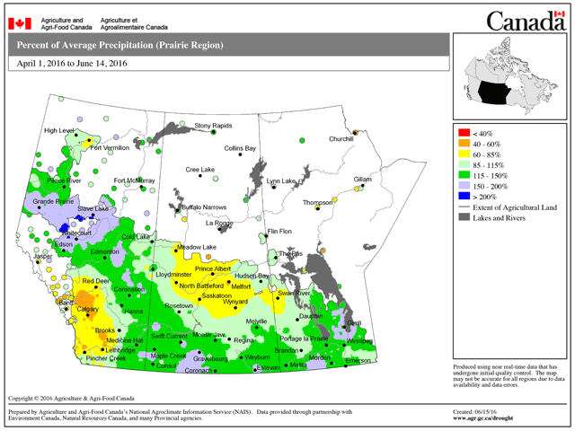 (Map courtesy of Agri-Food Canada)