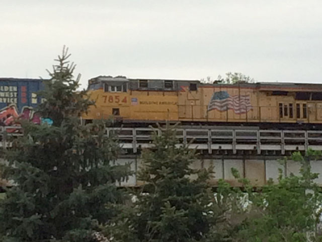 Class 1 railroads are not in favor of the Surface Transportation Board&#039;s proposal for new regulations governing reciprocal switching. Pictured is a Union Pacific train moving through Council Bluffs, Iowa. (DTN photo by Mary Kennedy)