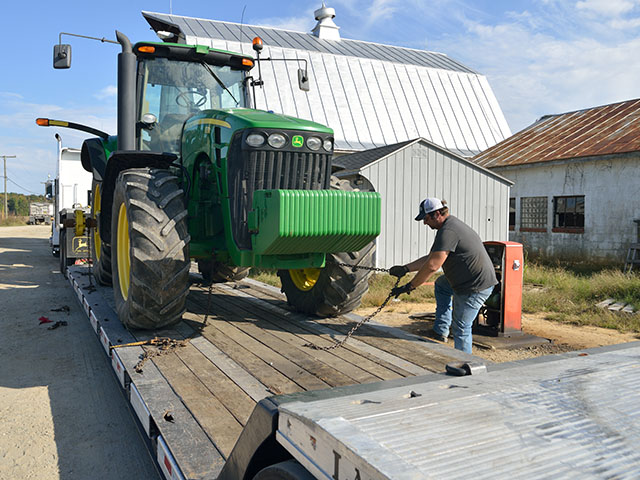 Equipment is moving more slowly on and off farms these days as producers lower their investment per acre in machinery. (DTN/The Progressive Farmer photo by Jim Patrico)