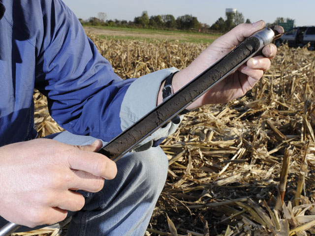 Pulling fall fertility samples? It&#039;s also the perfect time to test for soybean cyst nematode issues. (DTN photo by Bob Elbert)