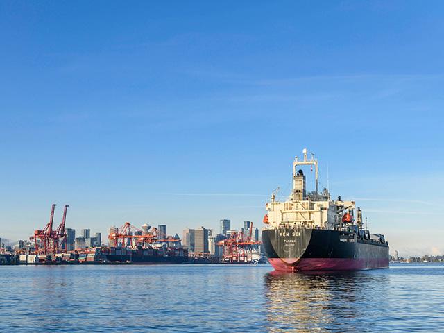 Grain Workers Local Union 33 went on strike Tuesday, stopping work at five grain terminals in Vancouver. (Photo from the Port of Vancouver&#039;s Facebook page)