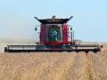 A farmer harvesting soybeans in Iowa. Farmers from across North America enroll in The Executive Program for Agricultural Producers (TEPAP) to improve their financial literacy and their ability to manage a multi-generational farm with more business acumen. The next TEPAP class starts in January. (DTN file photo by Matthew Wilde)