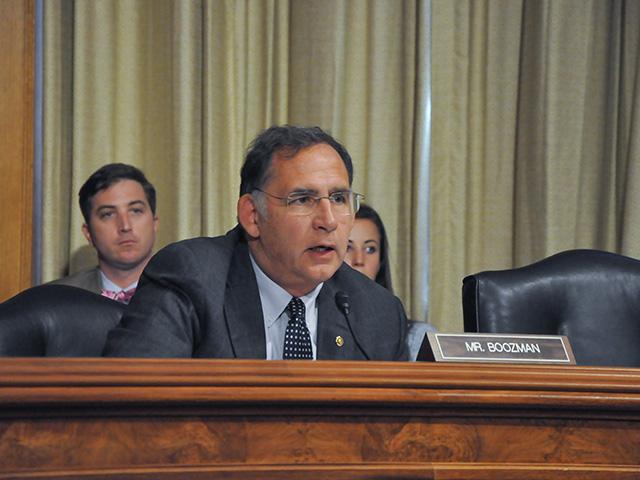 Sen. John Boozman, R-Ark., ranking member of the Senate Agriculture Committee, during a past congressional hearing. Boozman told reporters on Tuesday he wants to pass a farm bill that would receive more votes than the 2018 bill, which passed the Senate 86-11. 