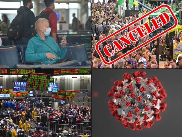 It was tough to find anything, this year or any other, that had more influence on life in general than the coronavirus pandemic. (DTN photo collage by Nick Scalise)
