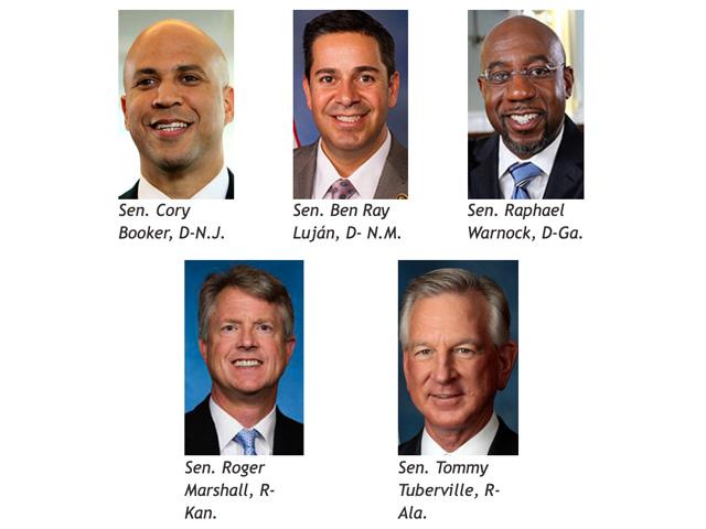 Senate leadership has announced new members of the Senate Agriculture Committee, which will be evenly split with 11 Democrats and 11 Republicans. (Image from Senate photos) 