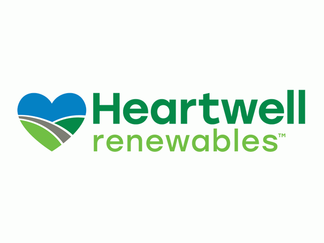 Cargill and Love&#039;s announced a joint venture to build a renewable diesel plant in Hastings, Nebraska. (Logo courtesy of Heartwell Renewables)