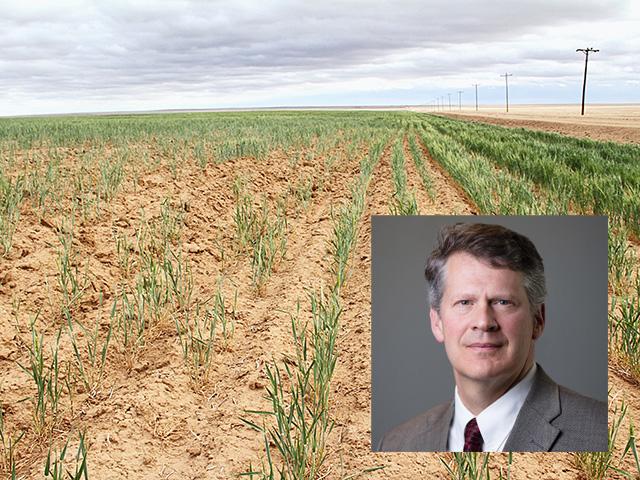 John Piotti, president of American Farmland Trust, talks about AFT&#039;s latest report looking at the risks to non-irrigated crop production because of climate change unless more aggressive strategies are taken to lower greenhouse-gas emissions. (DTN image and photo courtesy of AFT) 