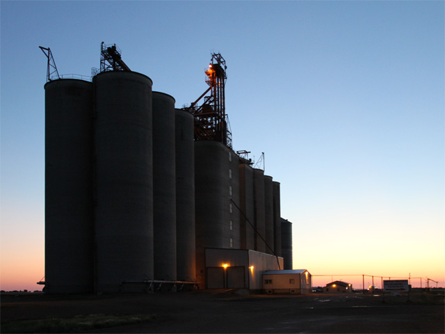 Week 42 Canadian Grain Commission statistics show prairie elevator stocks falling to 2.361 million metric tons, the lowest since reported since Week 4, but still well-above average. (DTN photo by Elaine Shein)