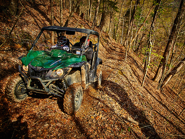 The newest side-by-side from Yamaha is built for rough trails and steep slopes. (Photo courtesy Yamaha)