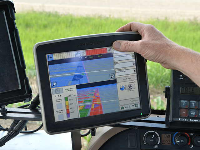 Many everyday farming tools are tied to speedy internet access, including wireless transmission of data from vehicle to the Cloud. Without access, the tools are worthless. (DTN/The Progressive Farmer photo by Bob Elbert)