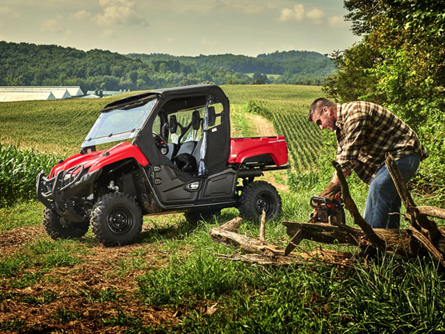 The new Viking from Yamaha is one of several new utility side-by-sides to hit the market. Each is equipped to do work on the farm or ranch. (Photo courtesy of Yamaha)