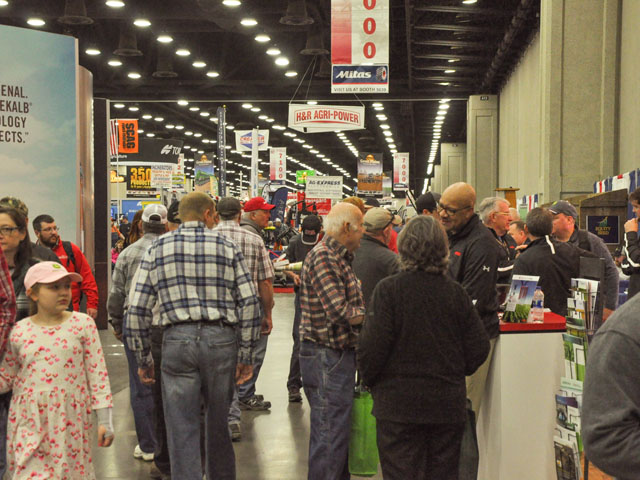 Thousands of people filled the Kentucky Exposition Center in Louisville, Kentucky, this week to get close-up views of various agricultural products at the annual National Farm Machinery Show. (DTN photo by Russ Quinn)