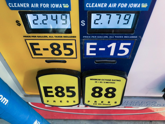 The Canadian province of Ontario points to E15 as a tool to help reduce greenhouse gas emissions. (Photo by Chris Clayton)