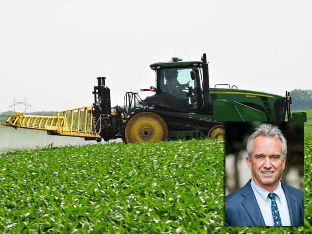 Robert F. Kennedy Jr. has spoken a lot in recent months about how he wants to reform American agriculture by ending the use of pesticides through regulators and promoting the use of regenerative agricultural practices by overhauling farm subsidies. (DTN file photo; photo of Robert F. Kennedy Jr. courtesy of Kennedy24.com) 