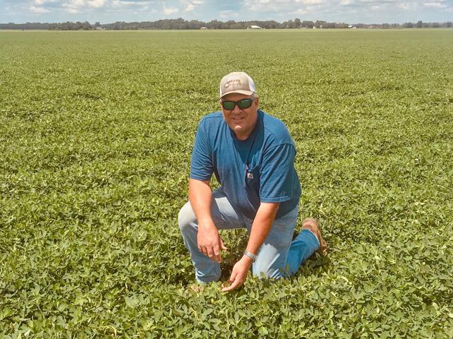 Florida peanut farmer Ryan Jenkins wants consumers to understand the complexities of farming and likes to find educational ways to talk about the crop. (Photo courtesy of Ryan Jenkins)