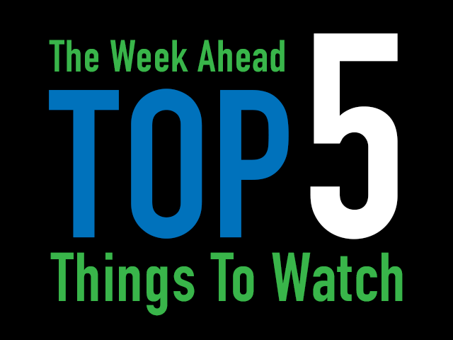 Watch for our new Top 5 Things To Watch feature, which will be posted over weekends. These are the things the DTN newsroom will be either covering or watching for that will be critical to your business plans.