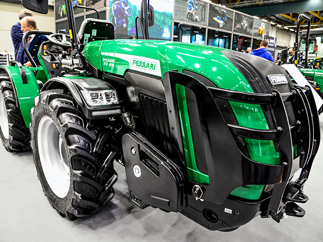 Mizar 70 AR Dualsteer tractor from Ferrari (Greg Lamp)