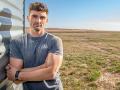 Tanner Hento left the farm for a time, but as he visited more and more, he began to understand agriculture just felt right. (Joel Reichenberger)