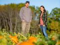 Lucas and Dana Dull's Tree Farm is home to an agritourism operation that draws upwards of 80,000 people a year, primarily during its fall pumpkin and Christmas tree season. (Joel Reichenberger)