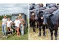 Jamie, Maria, Grace and Cody Dail add value to their cattle by enrolling them in third-party verified programs. (Becky Mills)