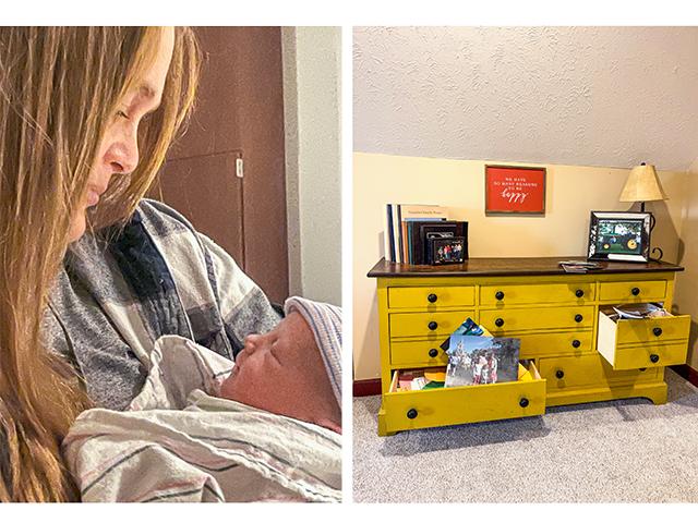 Blogger Jennifer Campbell shares why she has been filling desk drawers with photos of several generations of family members even though her sweet granddaughter may be too young to enjoy the pictures now. (DTN photo by Jennifer Campbell)