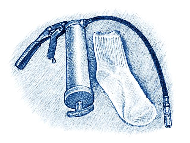 Grease Gun Sock (Ray E. Watkins Jr.)