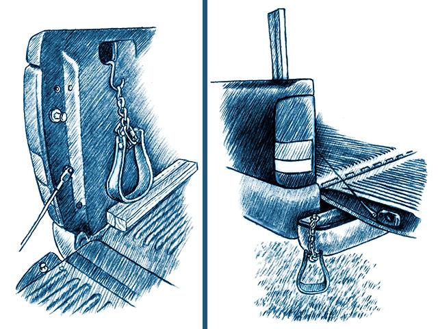 Truck Bumper Stirrup (Illustration by Ray E. Watkins Jr.)