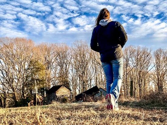 Blogger Meredith Bernard says with each hike, her endurance, and subsequently her faith, become stronger. (DTN/Progressive Farmer photo by Meredith Bernard)