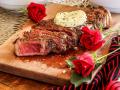 Strip Steaks with Cowboy Butter (Rachel Johnson)