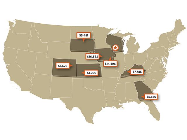 Per Acre Prices (Progressive Farmer)