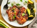 Maple Soy Glazed Chicken Thighs (Rachel Johnson)