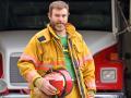 John Bentley was prodded into joining the volunteer fire department years ago by his dad. He jokes he was drafted into the community of firefighters. (Progressive Farmer image by Jim Patrico)