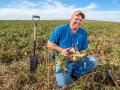 South Dakotan Bryan Jorgensen believes green growing plants are the best way to convert the sun&#039;s energy to carbon efficiently. (DTN/Progressive Farmer photo by Greg Latza)