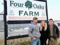 Cole Frey, his wife, Caroline, and Cole&#039;s father, Matt Frey, all benefited from the Louisiana State University AgCenter Master Cattleman Program. (Becky Mills)